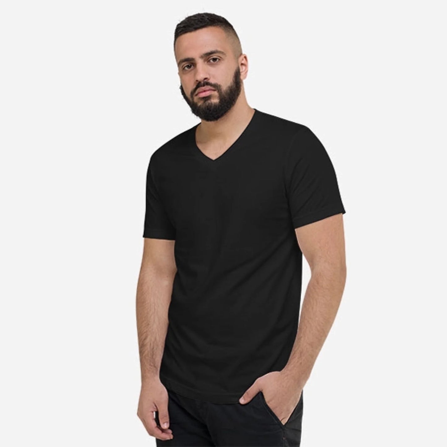 DTG - Unisex V-Neck Tee | Bella + Canvas 3005