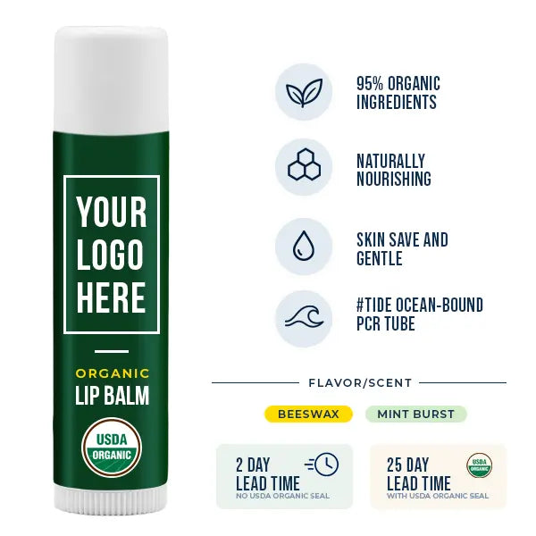 USDA Organic Lip Balm (Sustainable)