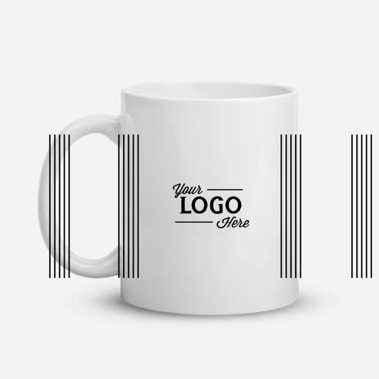 Personalized - White Glossy Coffee Mug