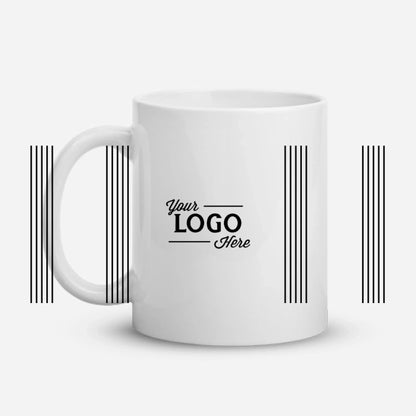 Personalized - White Glossy Coffee Mug