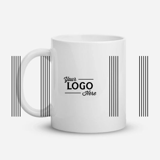 Personalized - White Glossy Coffee Mug