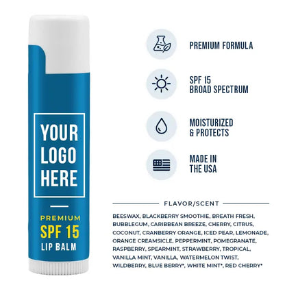 Premium SPF 15 Broad Spectrum Lip Balm