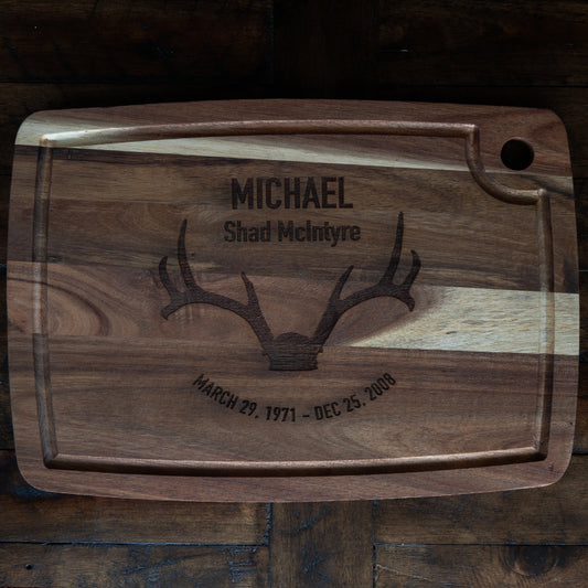 Personalized Wood Cutting Board 14″x10″